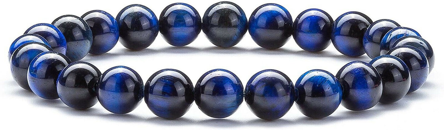 BudaBlue, Brazalete para Mujer y Hombre piedra Natural