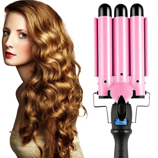 Plancha Onduladora De Pelo Rizador De Pelo Para Cabello Hear Waver Largo Y Corto